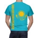 Kazakhstan Flag T-Shirt - Image 2