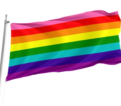 1978 Original Gilbert Baker Gay Pride Rainbow Outdoor Quality Flag