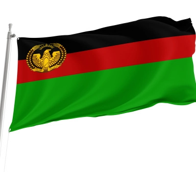 Afghanistan 1974–1978 Outdoor Qualität Flagge