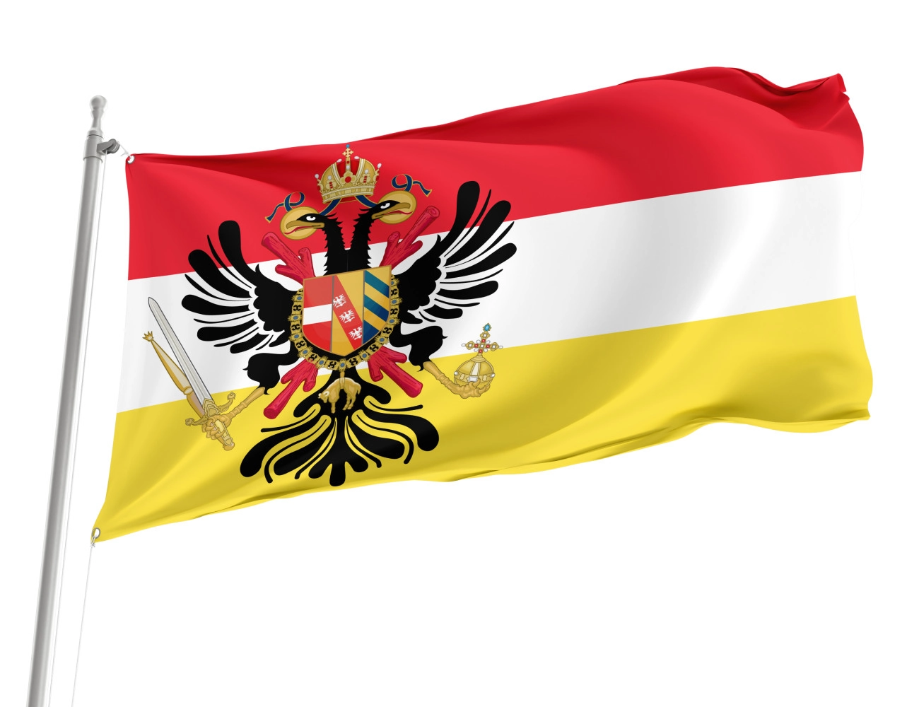 Austrian Low Countries Outdoor Quality Flag, HISTORY--12