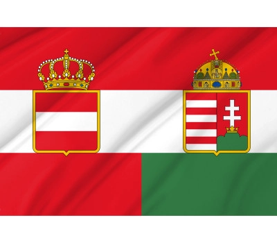 Austro-Hungarian Empire 1869-1918 Outdoor Qualität Flagge