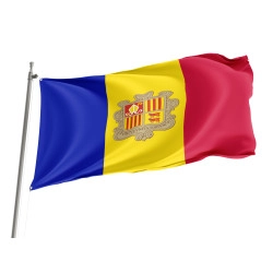 Andorra Outdoor Quality Flag