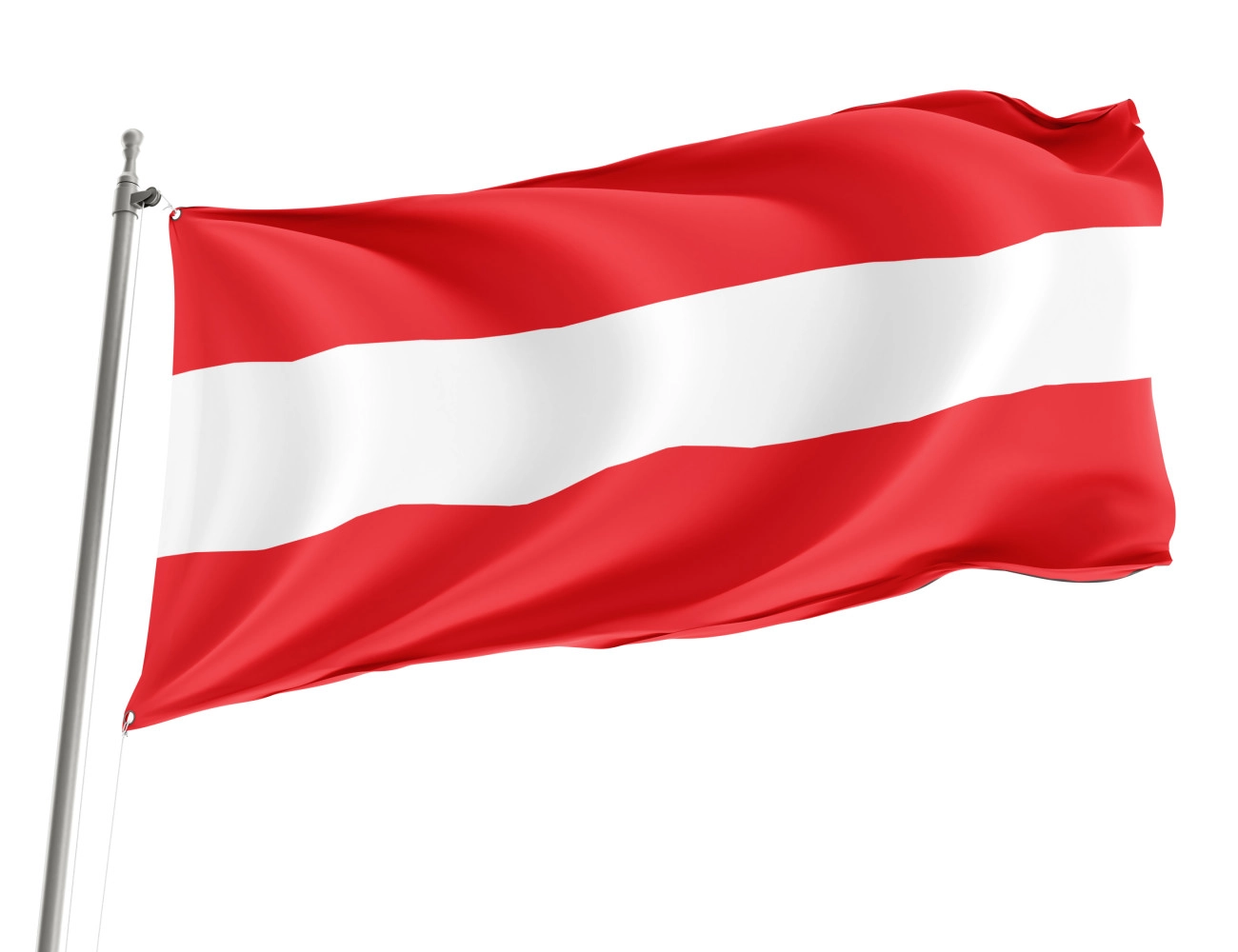Austria with Crest Outdoor Qualität Flagge