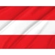 Austria with Crest Outdoor Qualität Flagge - Image 2