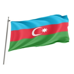 Azerbaijan Outdoor Quality Flag