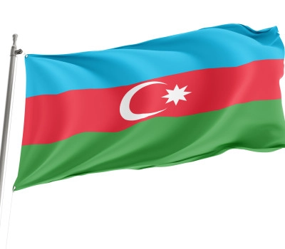 Azerbaijan Outdoor Quality Flag