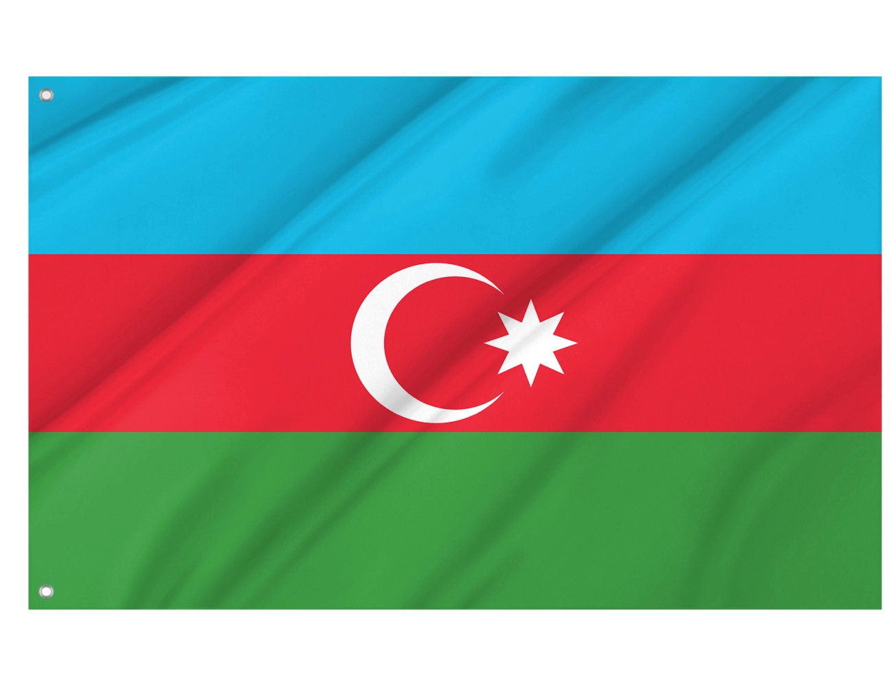 Azerbaijan Outdoor Quality Flag
