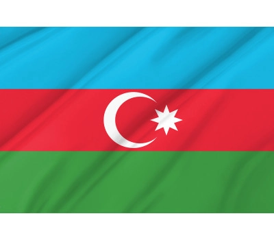 Azerbaijan Outdoor Quality Flag