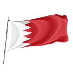 Bahrain Outdoor Quality Flag