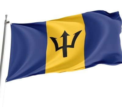 Barbados Outdoor Quality Flag