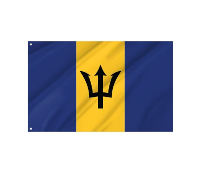 Barbados Flagge