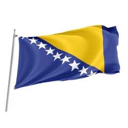 Bosnia and Herzegovina Outdoor Quality Flag
