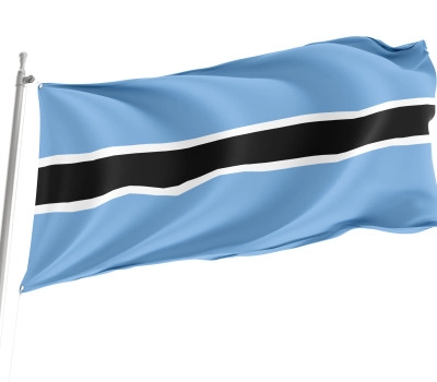 Botswana Outdoor Quality Flag
