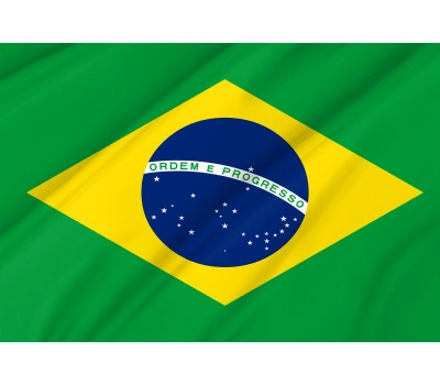 Brazil Outdoor Quality Flag