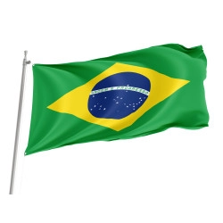 Brazil Outdoor Quality Flag