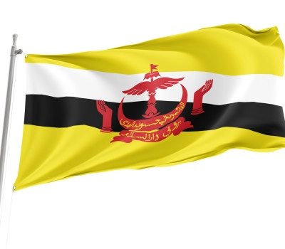 Brunei Outdoor Quality Flag