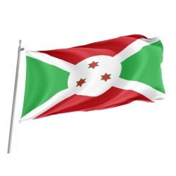 Burundi Outdoor Quality Flag