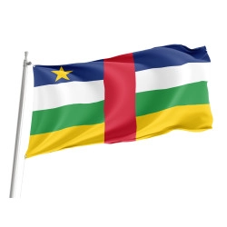 Central African Republic Outdoor Quality Flag