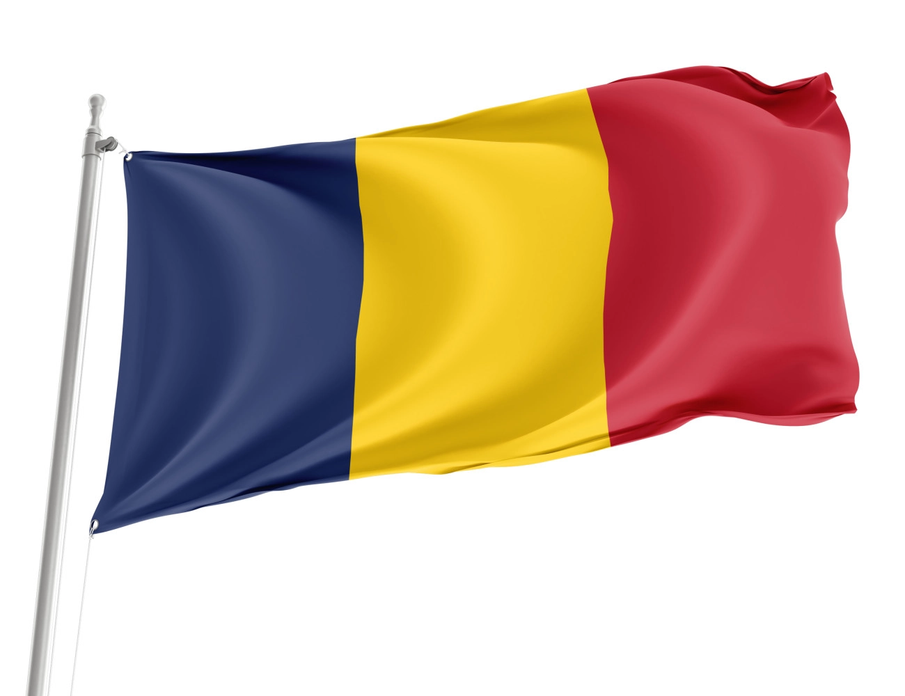 Chad Outdoor Quality Flag