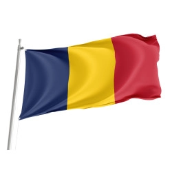 Chad Outdoor Quality Flag