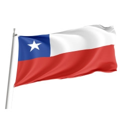 Chile Outdoor Quality Flag