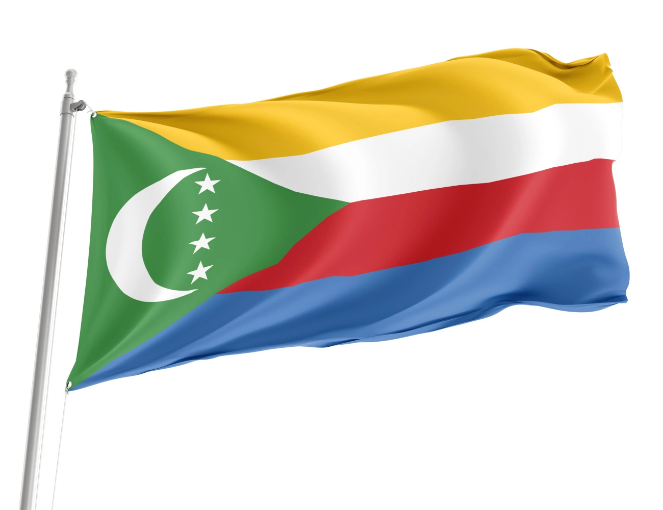 Comoros Outdoor Quality Flag