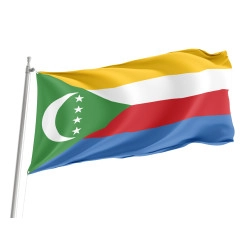 Comoros Outdoor Quality Flag
