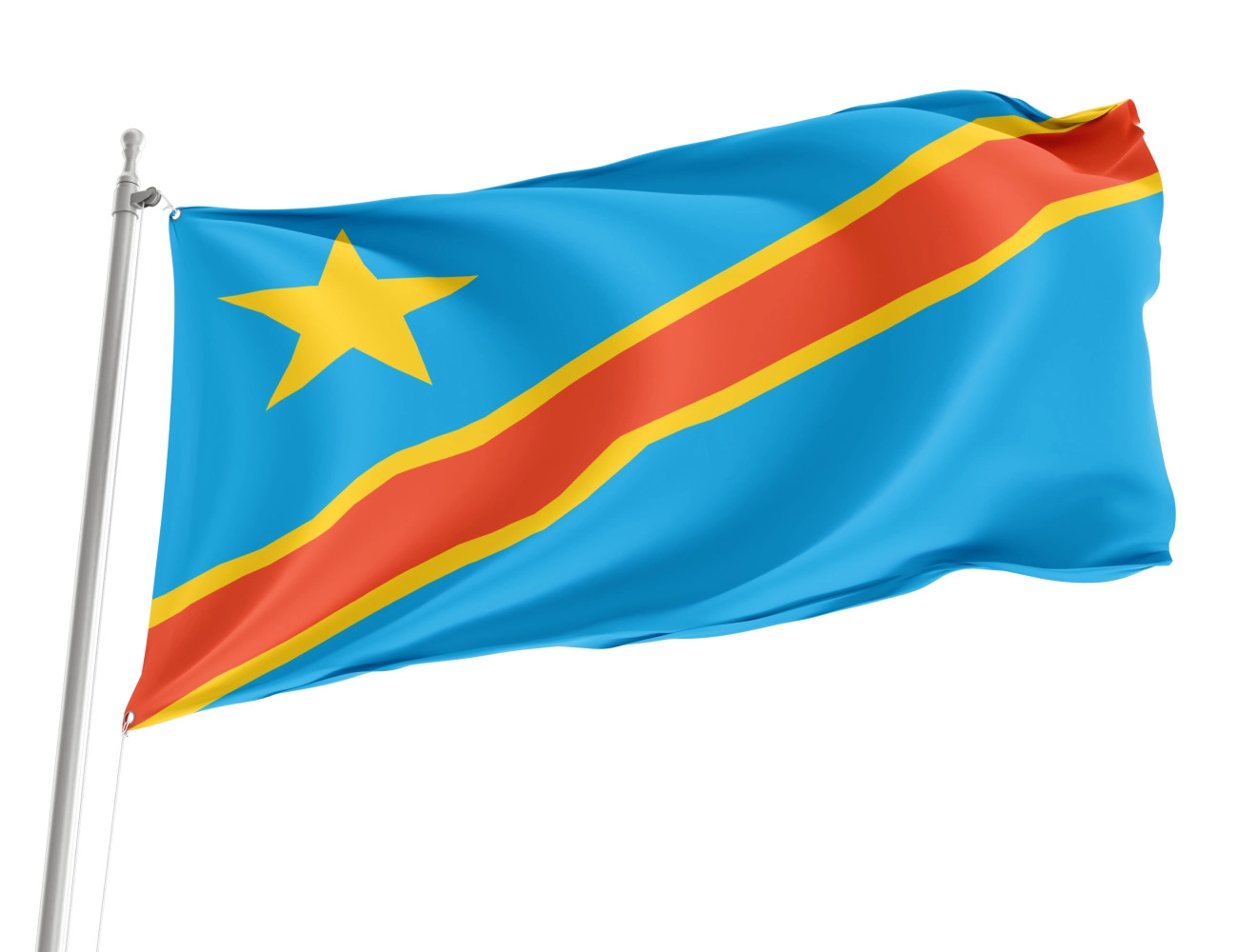 Congo Outdoor Quality Flag