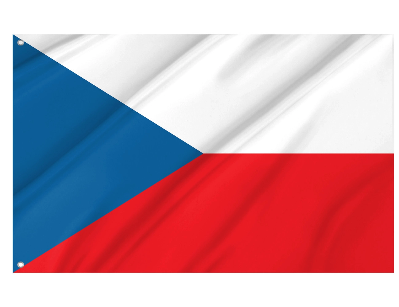 Czech Republic Outdoor Quality Flag