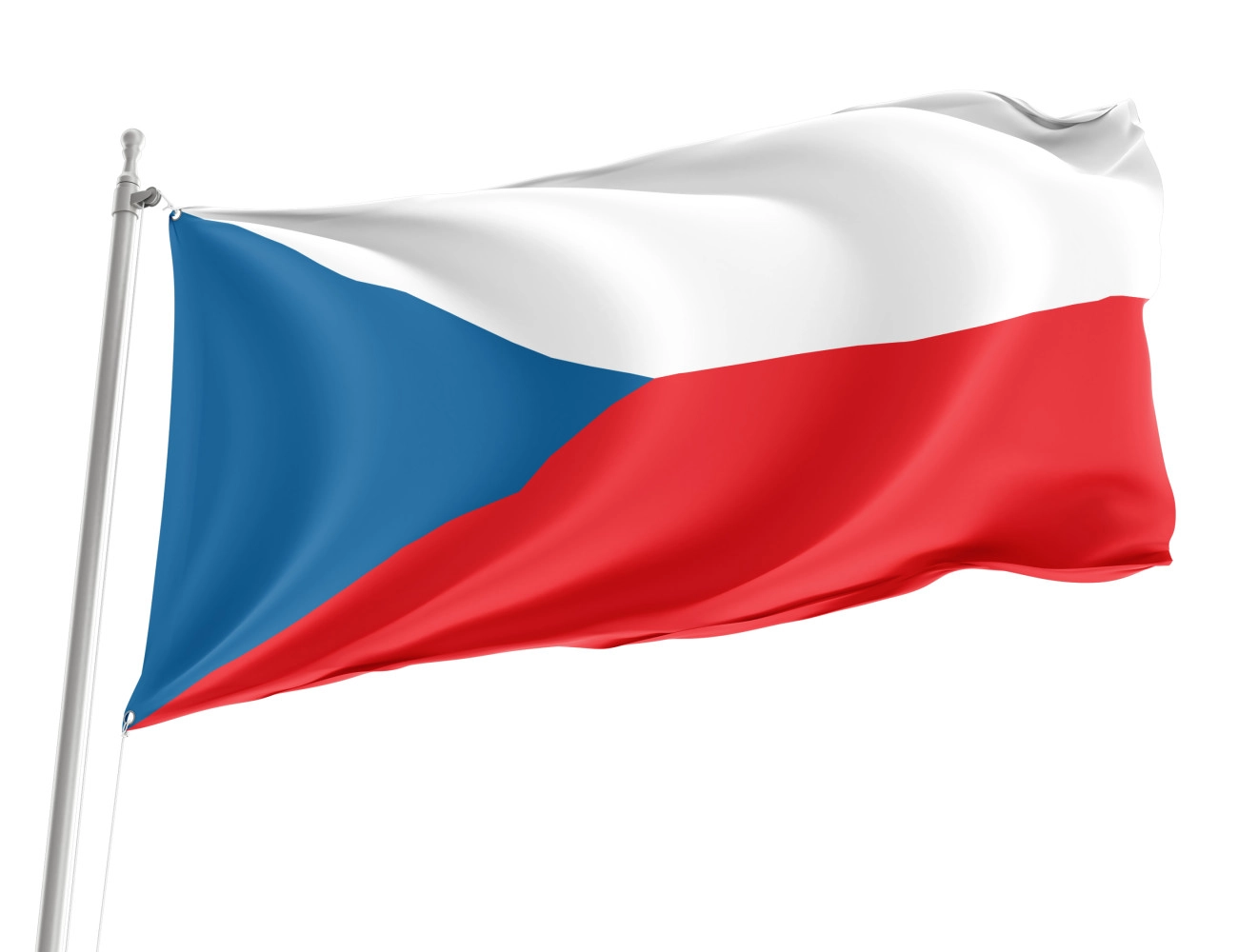 Czech Republic Outdoor Quality Flag