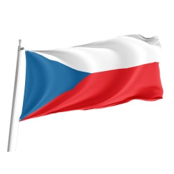 Czech Republic Outdoor Quality Flag