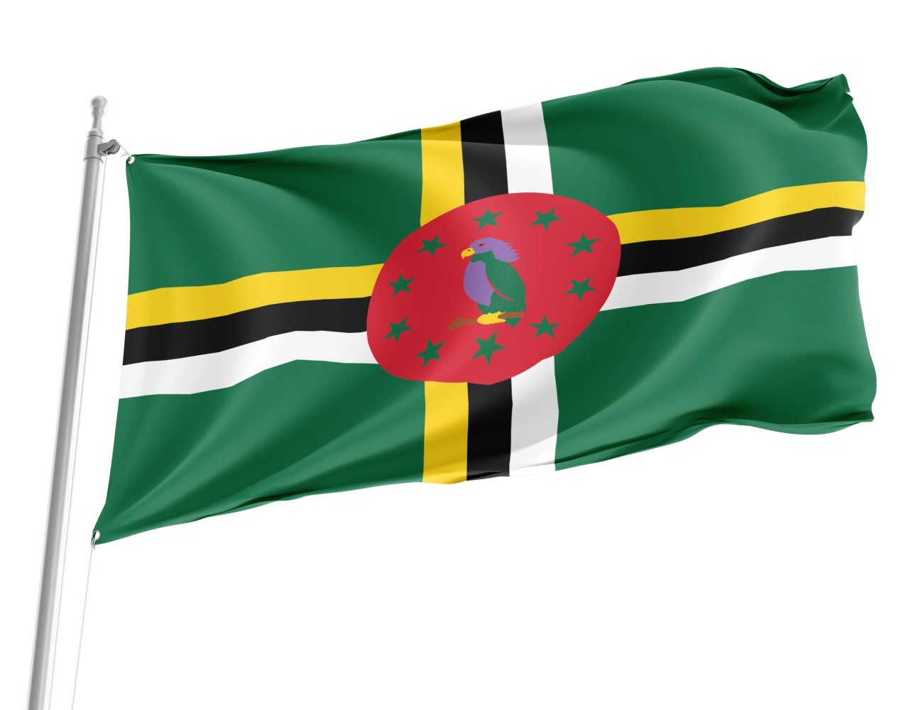 Dominica Outdoor Quality Flag
