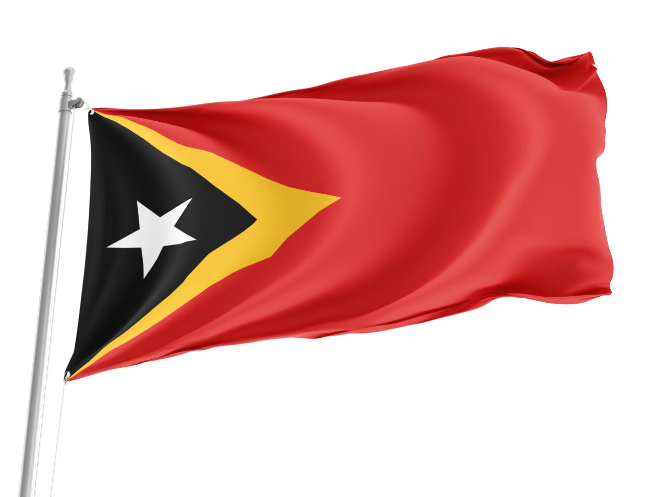 East Timor Outdoor Qualität Flagge