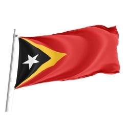 East Timor Outdoor Qualität Flagge