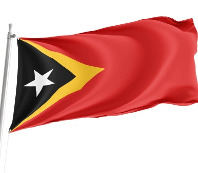 East Timor Outdoor Quality Flag