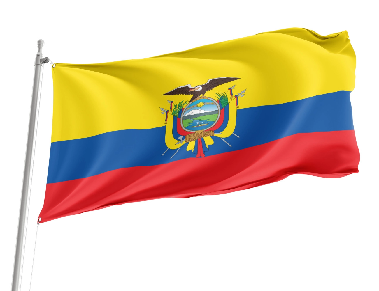 Ecuador Outdoor Qualität Flagge