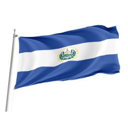 El Salvador Outdoor Quality Flag