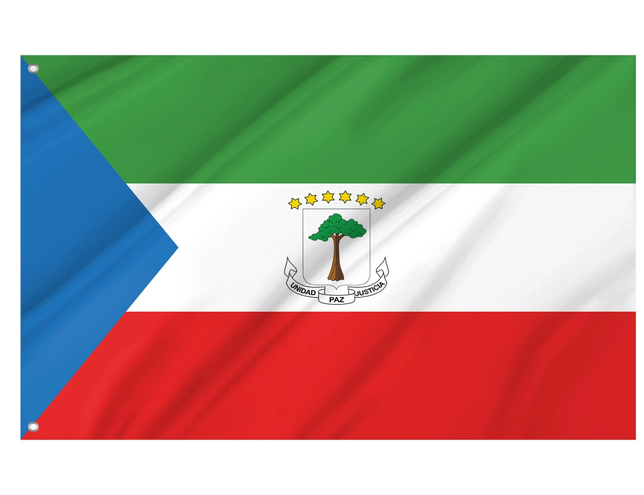 Equatorial Guinea Outdoor Quality Flag