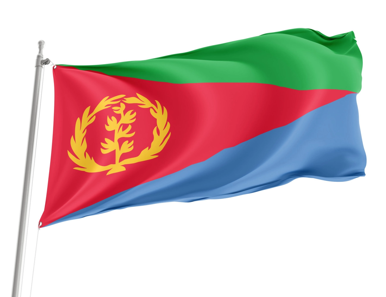 Eritrea Outdoor Quality Flag