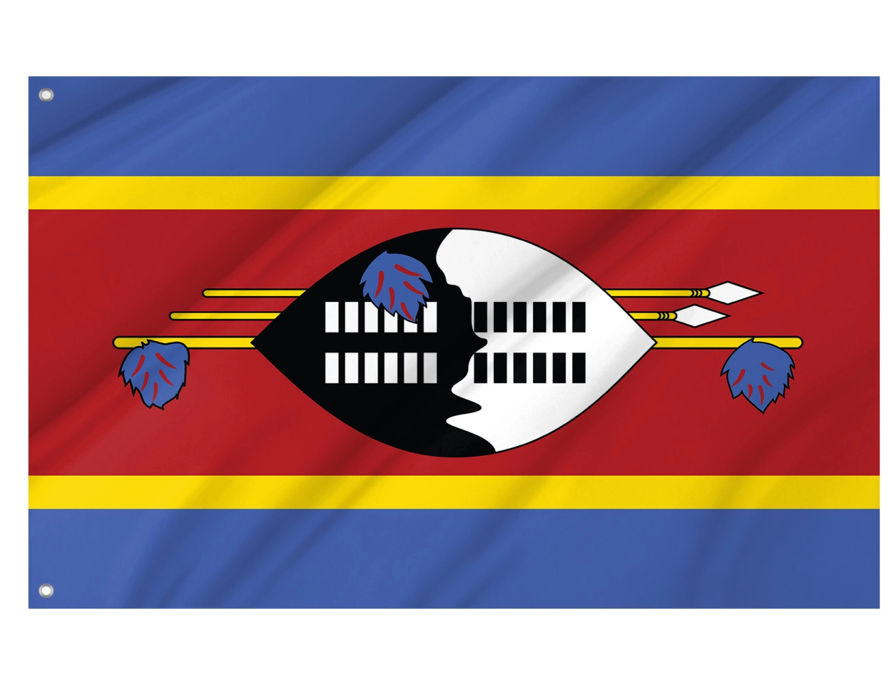 Eswatini Outdoor Quality Flag