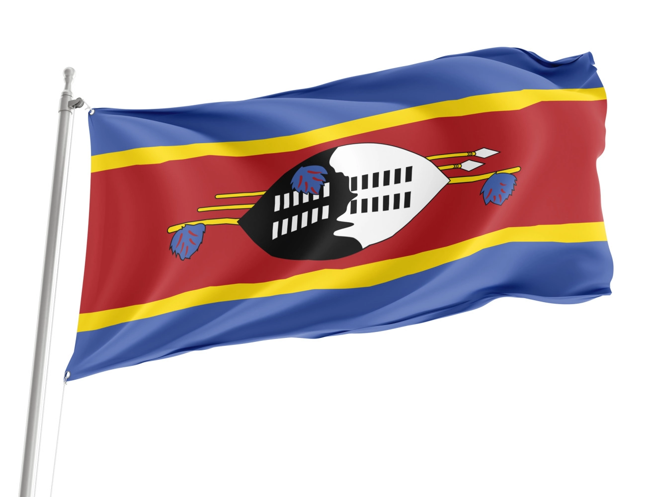 Eswatini Outdoor Quality Flag