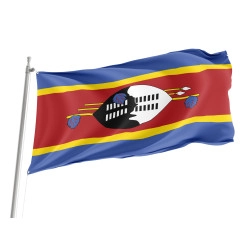 Eswatini Outdoor Quality Flag