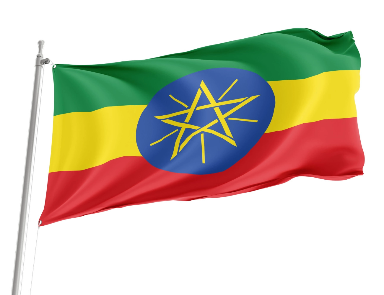Ethiopia Outdoor Quality Flag