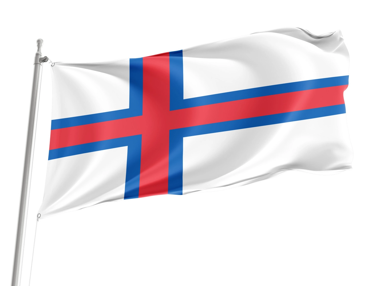 Faroe Islands Outdoor Qualität Flagge