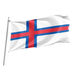 Faroe Islands Outdoor Qualität Flagge