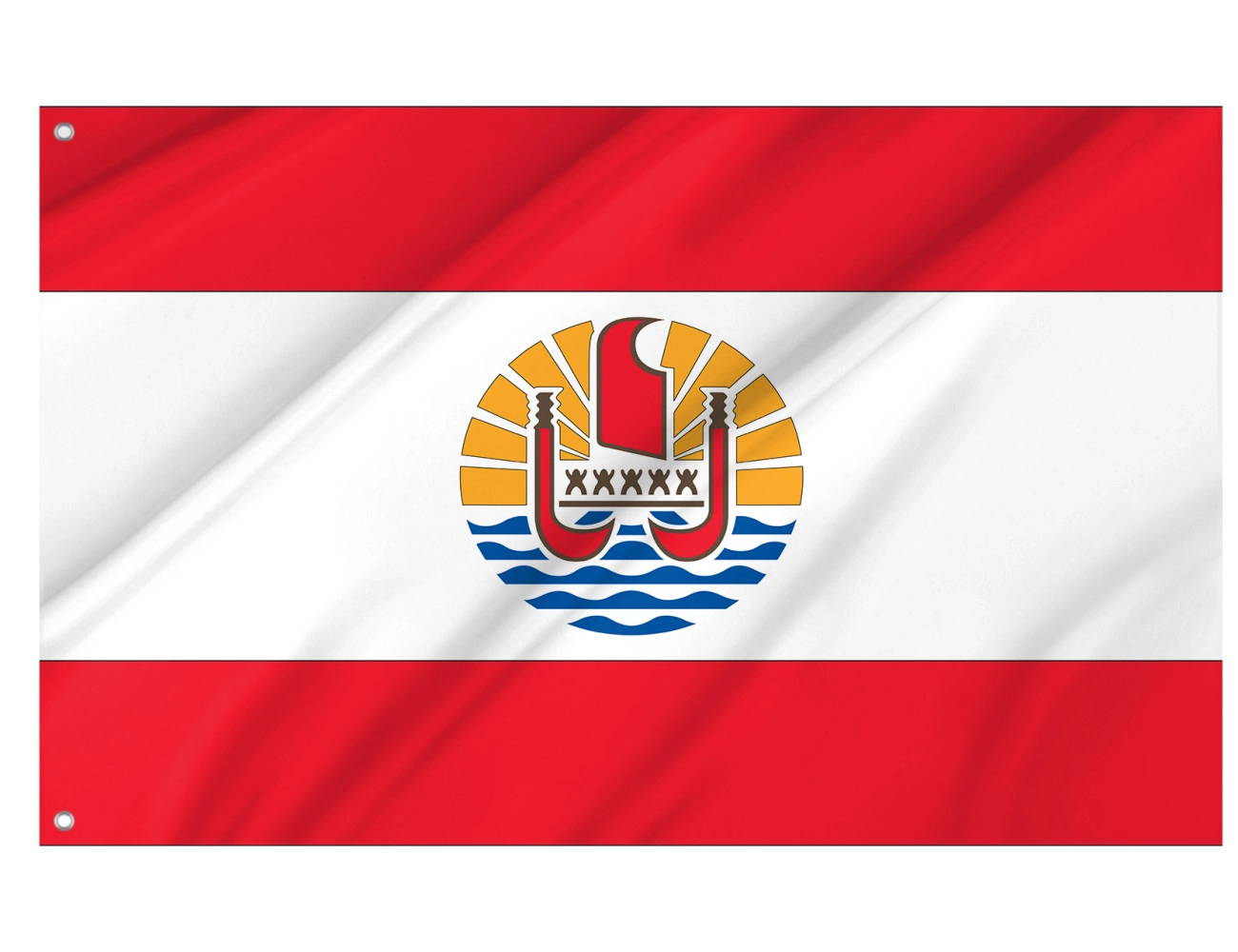 French Polynesia Outdoor Quality Flag