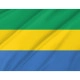 Gabon Outdoor Quality Flag - Image 2