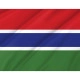 Gambia Outdoor Quality Flag - Image 2