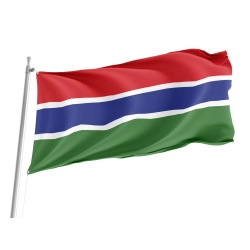Gambia Outdoor Quality Flag