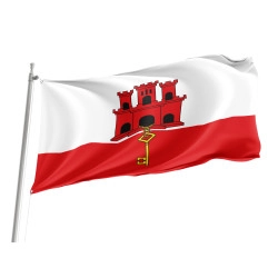 Gibraltar Outdoor Qualität Flagge